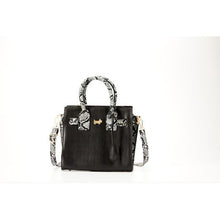 Load image into Gallery viewer, Brad Scott The Madeira Snakeskin Tote Which Can Also Be Worn As A Cross Body
