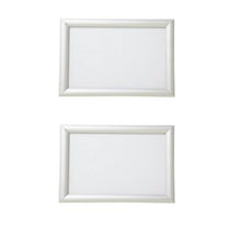 Load image into Gallery viewer, Set of 2 x A2 Deluxe Aluminium Easy Loader Poster Frames 25mm Mitre Corner
