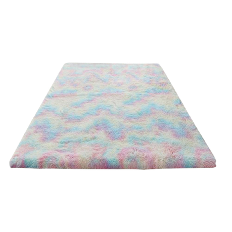 Unicorn Colour Washable Fluffy Rug