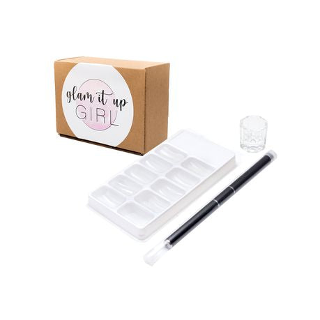 Polygel Nail Forms (100 Pieces) Dipping Jar & Polygel Nail Brush Buy Online in Zimbabwe thedailysale.shop