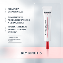 Load image into Gallery viewer, Eucerin Hyaluron - Filler + Volume - Lift Eye Cream 15ml
