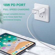 Load image into Gallery viewer, 18W PD 3.0 Type C Fast Charger For iPhone -MX-HC25
