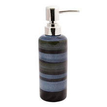 Load image into Gallery viewer, The Canyon Collection Ceramic Soap/Lotion Dispenser  Coral Blue
