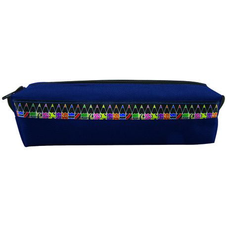 Bantex, Panache Pencil bag 22cm, Square , Navy Blue Buy Online in Zimbabwe thedailysale.shop