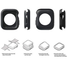 Load image into Gallery viewer, Meraki Silicone Bumper Case for Apple Watch - 40mm Black
