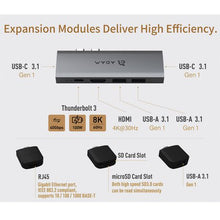 Load image into Gallery viewer, Adam Elements CASA Hub 10E USB-C 3.1 10 Port Hub With Expansion Modules
