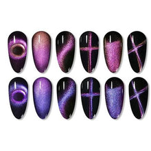 Load image into Gallery viewer, Magnetic Gel Nail Polish Starter Kit With 48W Nail Lamp - 9d Cat Eye
