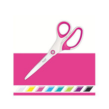 Load image into Gallery viewer, Leitz: Titanium Coated S/Steel Paper/Fabric Scissor - Pink Soft Grip
