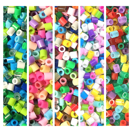 JKA - Iron On Bead Craft Toy - Pretty 4000 Beads Variety Mix Pack