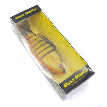 Load image into Gallery viewer, Bass Hunter Fishing Swimbait Lure - GB/ Orange
