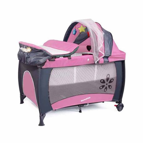 Mamakids Camp Cot - Sleepy Pink Buy Online in Zimbabwe thedailysale.shop