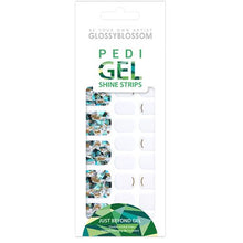 Load image into Gallery viewer, Glossyblossom Pedi Gel strips -Emerald
