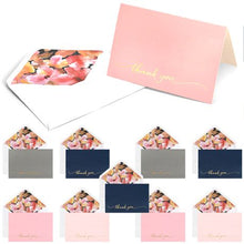 Load image into Gallery viewer, Oribibi - Thank You Cards / Greeting Cards with Envelopes (10-Pack)
