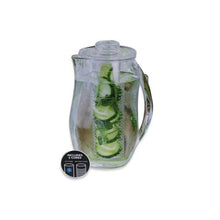 Load image into Gallery viewer, 2 Ltr Transparent Pitcher with Ice &amp; Fruit Infuser Cores - SGN1492
