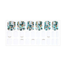 Load image into Gallery viewer, Glossyblossom Pedi Gel strips -Emerald
