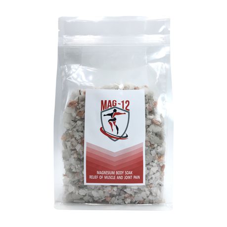 MAG-12 Magnesium Body Soak - Muscle and Joint Bath Salts - 600g