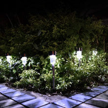 Load image into Gallery viewer, 10 Pieces Of Waterproof Solar LED Light Outdoor Garden Lamp Pathway Lights
