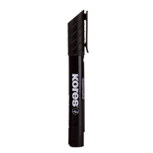 Load image into Gallery viewer, Kores K-Marker Permanent Markers Round Tip - Black (Box of 12)
