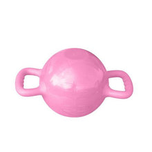 Load image into Gallery viewer, Adjustable Double Handles Water Weight Kettlebell for Yoga Fitness-Pink
