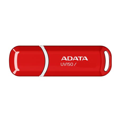 Adata UV150 64gb 3.2 snap cap red flash drive Buy Online in Zimbabwe thedailysale.shop