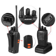 Load image into Gallery viewer, Long range walkie talkie UHF handheld two way radio
