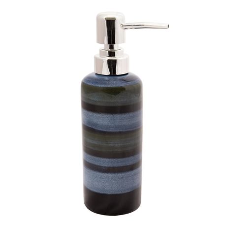 The Canyon Collection Ceramic Soap/Lotion Dispenser  Coral Blue Buy Online in Zimbabwe thedailysale.shop