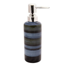 Load image into Gallery viewer, The Canyon Collection Ceramic Soap/Lotion Dispenser  Coral Blue
