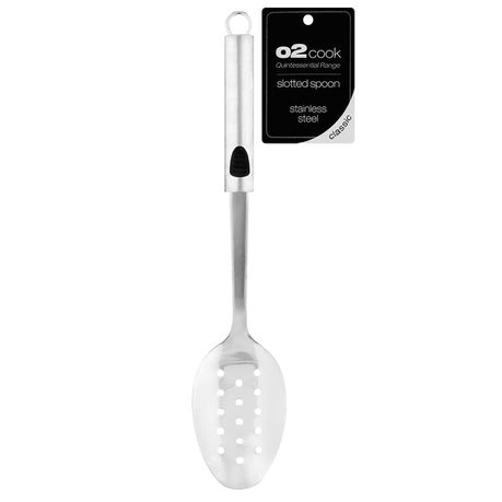 O2 Cook Stainless Steel Slot Spoon Buy Online in Zimbabwe thedailysale.shop