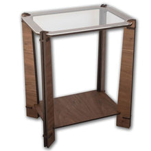 Load image into Gallery viewer, db Creative - Two-tier Walnut Side Table
