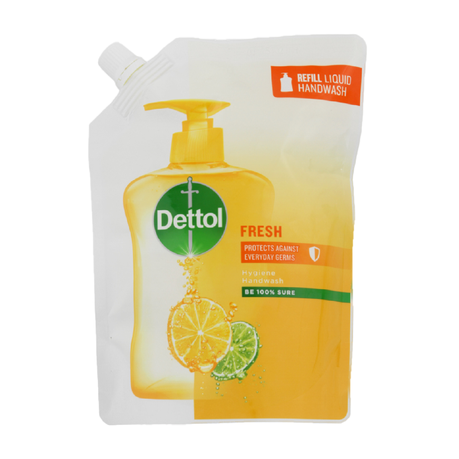 Dettol Hygiene Liquid Handwash Refill Pouch - Fresh - 500ml Buy Online in Zimbabwe thedailysale.shop