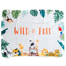 Load image into Gallery viewer, Baby Blanket Wild &amp; Free
