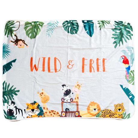 Baby Blanket Wild & Free