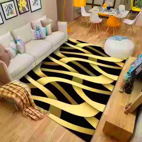 200cm by 150cm - Modern 3D Geometric Design Area 5 Rug Buy Online in Zimbabwe thedailysale.shop