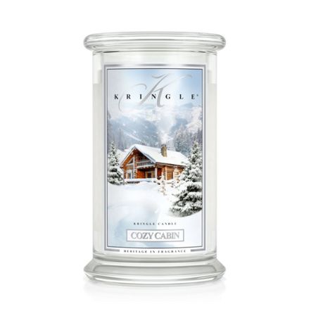 Kringle Candle - Cozy Cabin - Large Jar Double Wick - 622g Buy Online in Zimbabwe thedailysale.shop