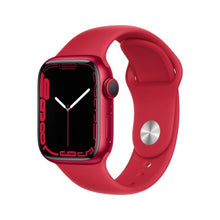 Load image into Gallery viewer, Apple Watch Series 7 GPS + Cellular (41mm) - (PRODUCT)Red Case with (PRODUCT)Red Sport Band
