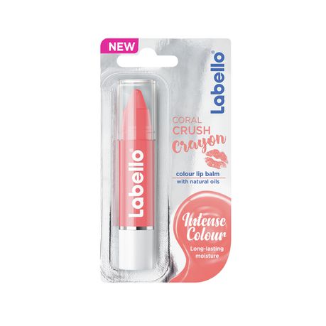 LABELLO Crayon Lipstick - Coral Crush (Lip Care / Lip Balm) - 3g Buy Online in Zimbabwe thedailysale.shop