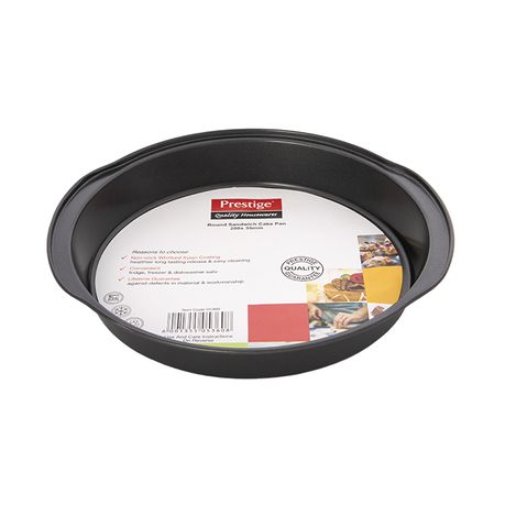 Prestige - Round Sandwich Cake Pan - Black Buy Online in Zimbabwe thedailysale.shop