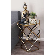 Load image into Gallery viewer, Houston Cave Side Table Set / Shi8-St2- Gold
