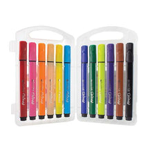 Load image into Gallery viewer, iWrite Colours Washable Triangular Koki Colouring Pens - Pack of 12
