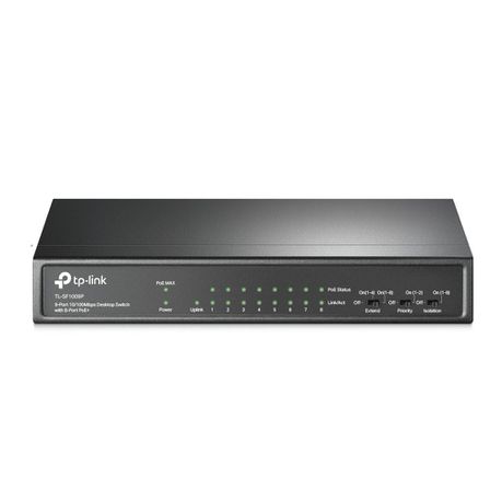 TPLINK 9-Port 10/100MBPS Desktop Switch With 8-PORT POE+ Buy Online in Zimbabwe thedailysale.shop