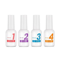 Load image into Gallery viewer, Nail Dip Powder Base Coat, Activator, Top Coat and Brush Saver Set
