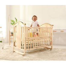 Load image into Gallery viewer, Belecoo Wooden Baby Cot 5 in 1 - Tree
