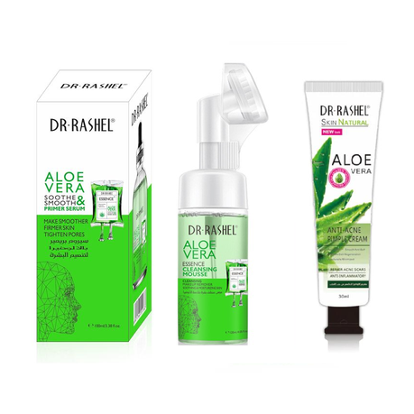 Anti-Acne Aloe Vera Pimple Treatment Set - Dr Rashel