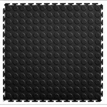 Load image into Gallery viewer, Pvcocity- Interlocking Pvc Rubber Floor Tile-Garage Mats (4-Tiles)-Black
