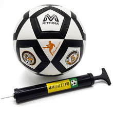 Load image into Gallery viewer, Old Castle Hard Ground Soccer Ball &amp; Pump - Size 5
