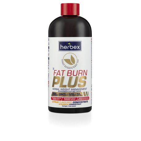 Herbex Fat Burn Plus Concentrate Citrus 400ml Buy Online in Zimbabwe thedailysale.shop