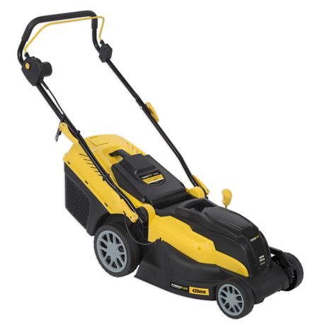 Powerplus 2000w Electric Lawnmower with Mulching and Warning Function Buy Online in Zimbabwe thedailysale.shop