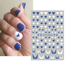 Load image into Gallery viewer, 25 Sheets Nail Stickers Self-Adhesive Nail Art Stickers
