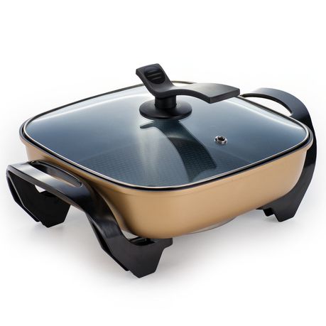 Capri - 30cm Electric Frying Pan 1500W Buy Online in Zimbabwe thedailysale.shop