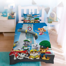 Load image into Gallery viewer, Paw Patrol 3D Printed Single Bed Duvet Cover Set
